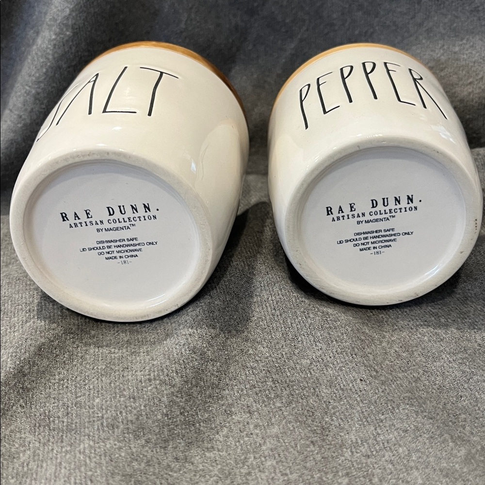 Rae Dunn SALT & PEPPER Set-NWOT - Picture 3 of 5